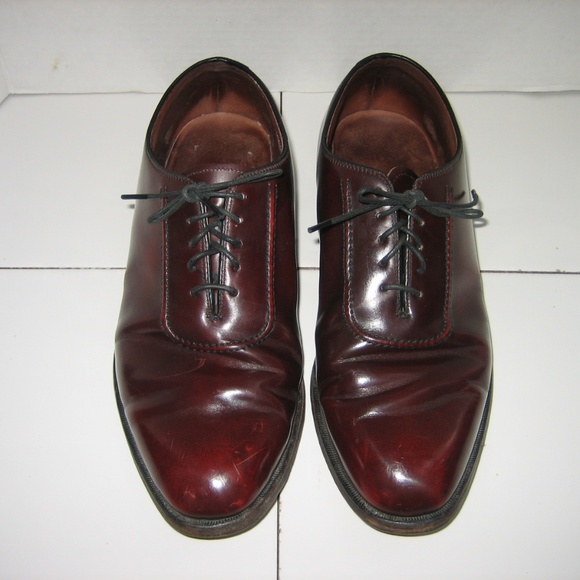 bostonian burgundy leather dress shoes